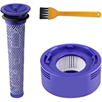 ABClife Post Motor Filtro V7 V8 &amp- Pre Hepa Filtro V6 V7 V8- Kit de Filtro de Repuesto para Dyson V8 V7 Serie- Dyson V8…